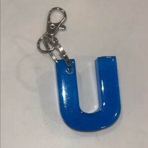 Blue U Keychain Accessory stocking stuffer christmas backpack